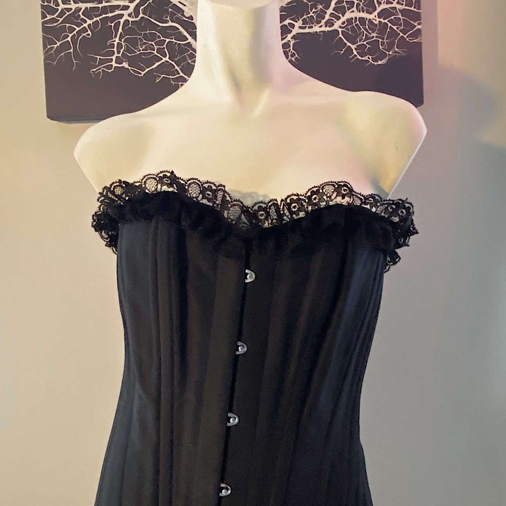 Vintage Steel Bone Gothic Corset